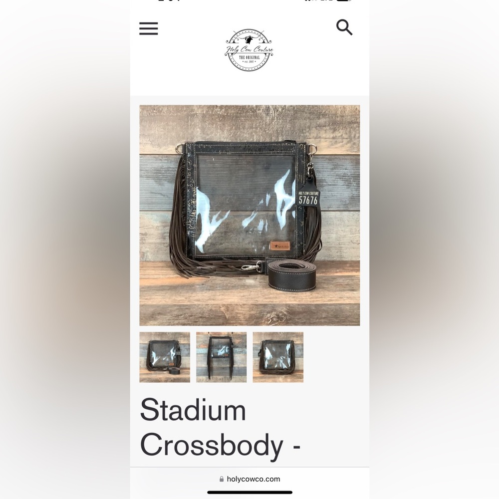 HCC Stadium Crossbody Bag